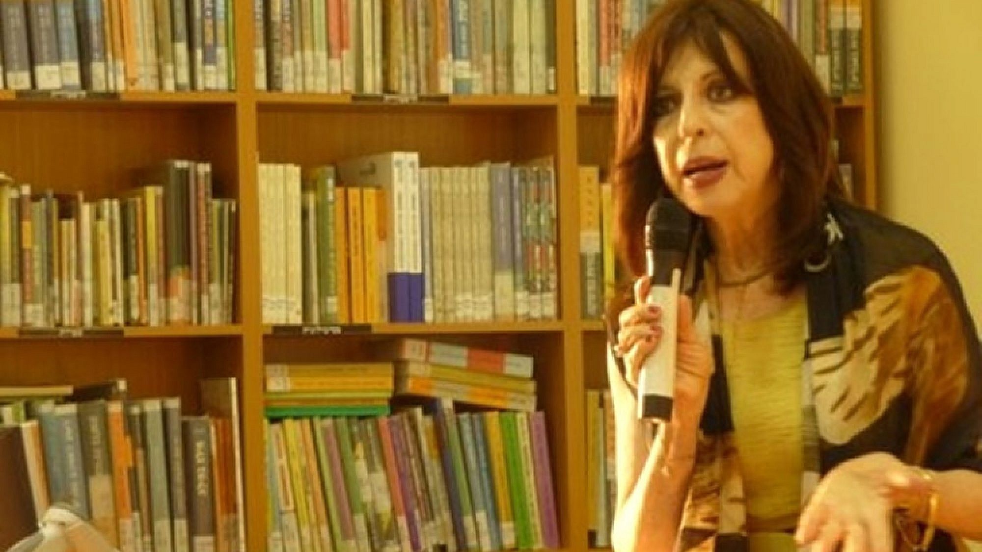 יהודית רותם באירועי "קוראים בקפה" באריאל | צלם: יח"צ