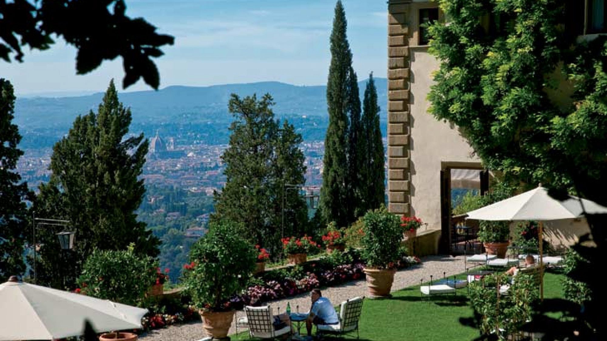 מלון וילה סן מיקלה ממוקם על גבעה שצופה על נופיה היפים של פירנצה | צלם: באדיבות Hotel Villa San Michele