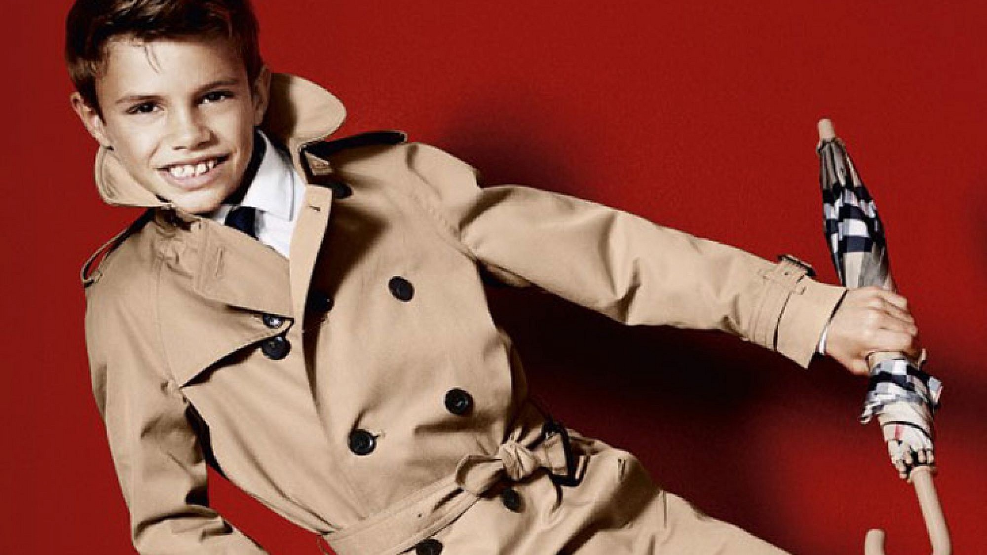 רומאו בקהאם בקמפיין אביב-קיץ 2013  של ברברי