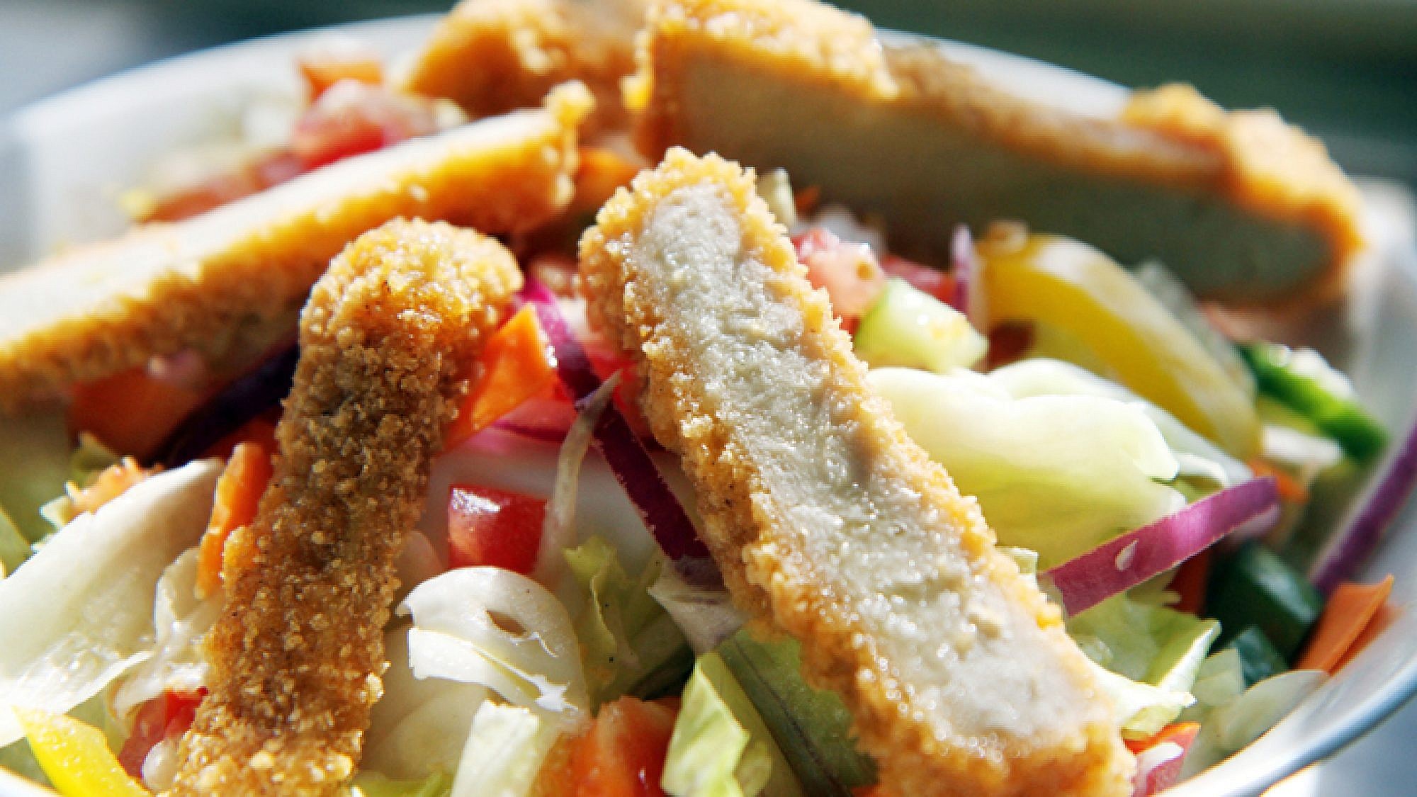 שניצל צמחוני ברשת השווארמה הצמחונית | צלם: יח"צ