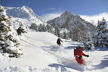 אתר לה ויאלאטאה באלפים האיטלקיים. 440 קילומטרים של מסלולי סקי וגם שפע של פעילויות למאותגרי סקי | צלם: יח"צ