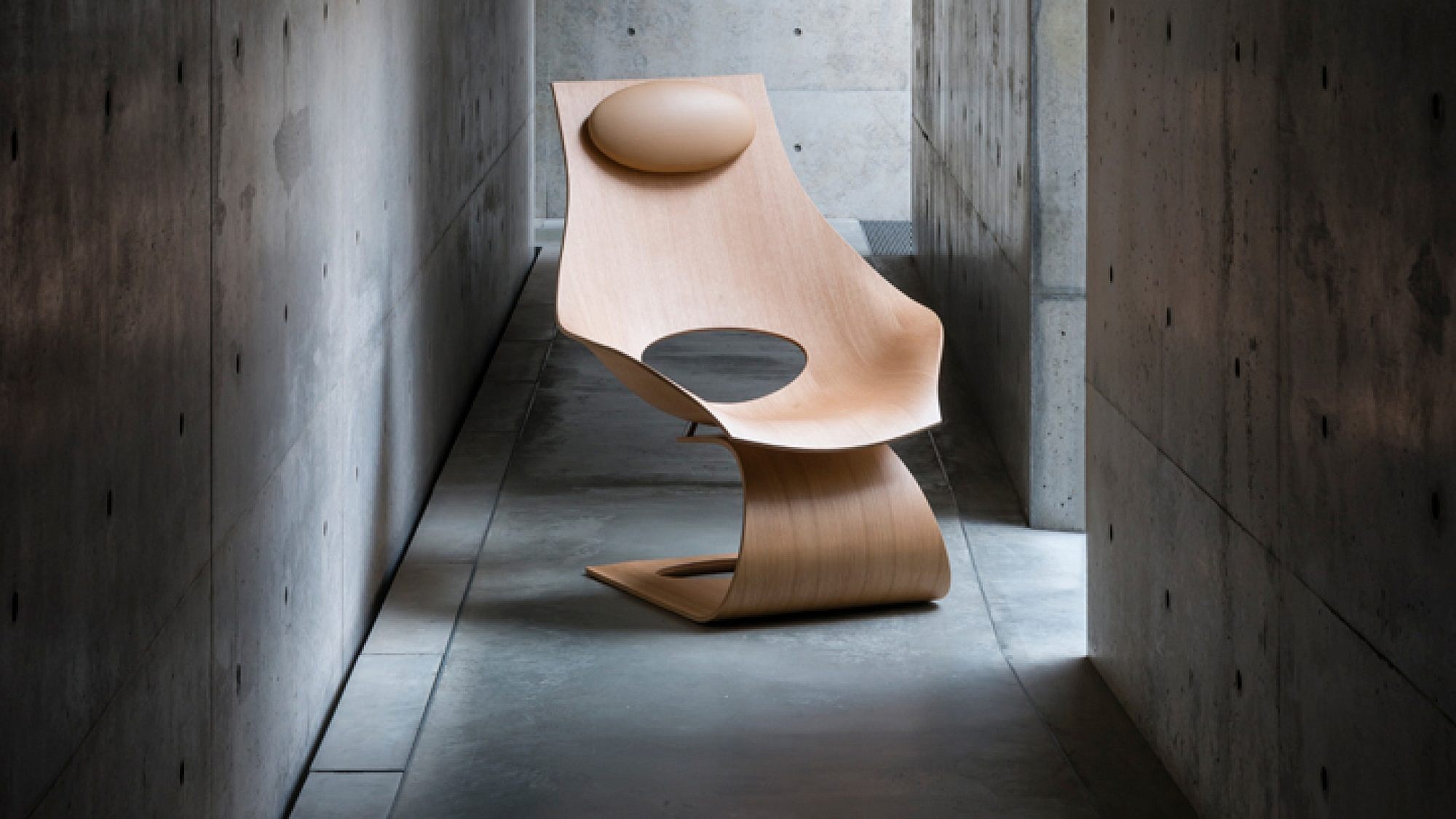 כיסא החלומות של טדאו אנדו. צילום: באדיבות Carl Hansen & Son