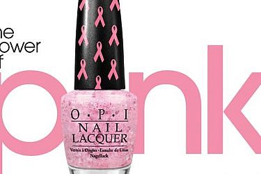Think Pink. לקים של OPI במהדורה מוגבלת לחודשות המודעות לסרטן השד