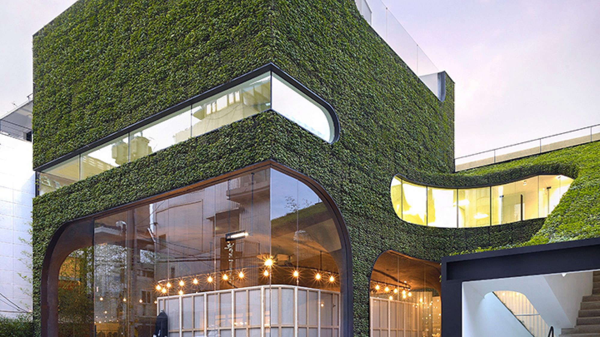 חנות המותג של מעצבת האופנה הבלגית אן דמולמיסטר שבקוריאה | צילום: Photogaphy Yong-Kwan Kim