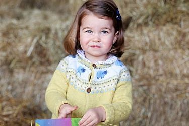 הנסיכה שרלוט בגיל 3 | צילום: Gettyimages