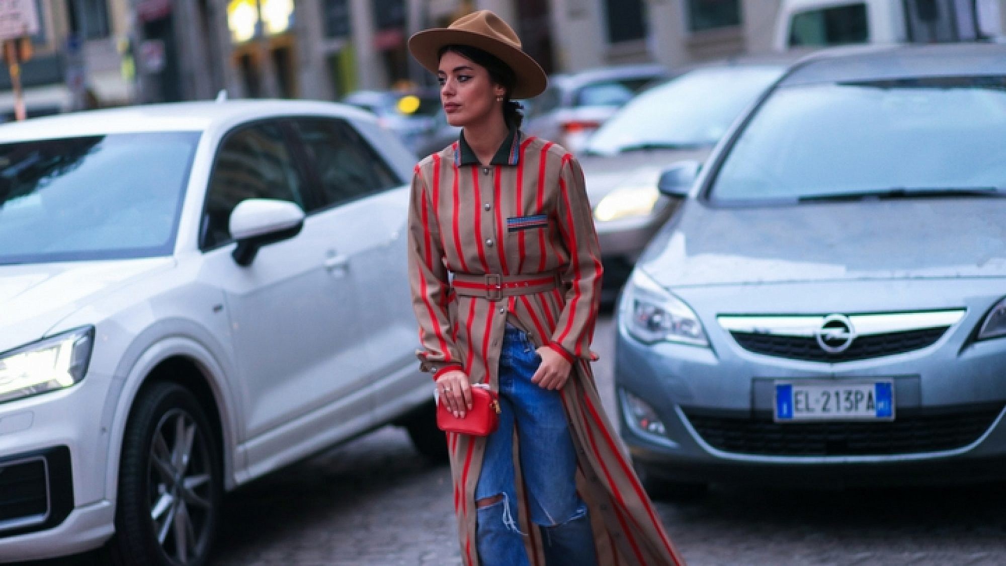 בלוגרית האופנה Aida Domenech בשבוע האופנה במילאנו | צילום: אסף ליברפרוינד The Streetvibe