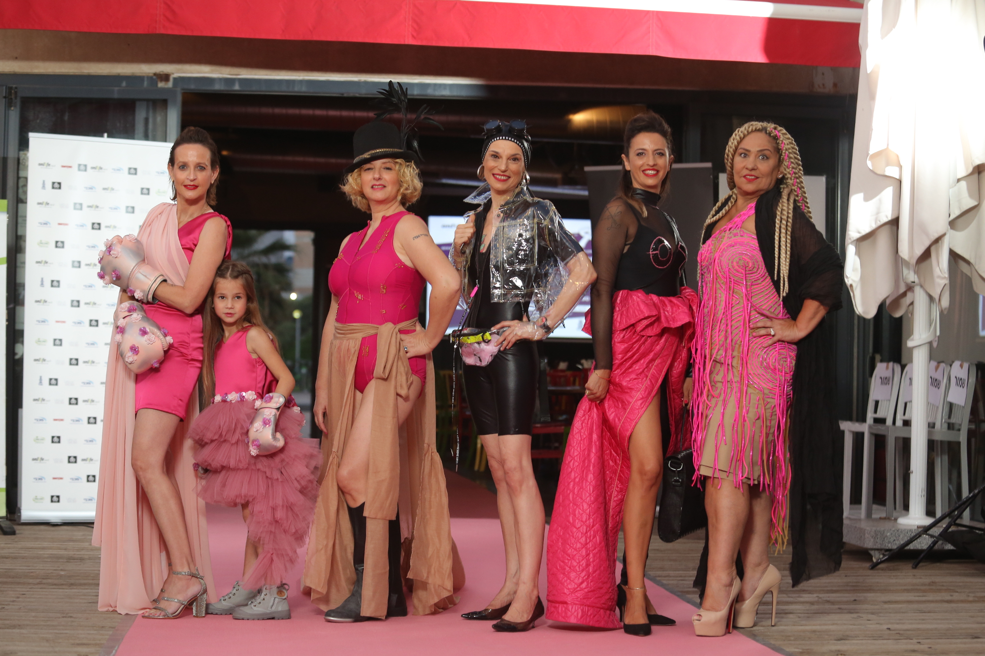 תצוגת האופנה של סטודיו 6b. על המסלול: נשים שהחלימו מסרטן השד | צילום: דביר רוזן 