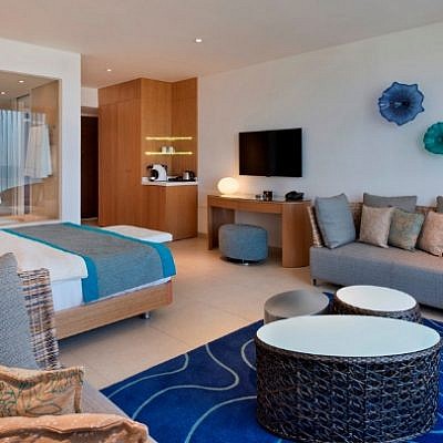 סוויטה במלון נחשולים | צילום: אסף פינצ'וק