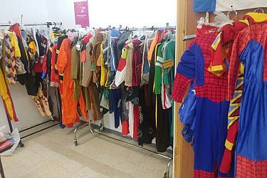 מחסן התחפושות. צילום פרטי