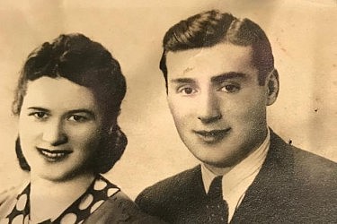 "רציתי להאמין שנהיה ביחד לתמיד", מרישה וארתור בעלה הראשון | צילום: באדיבות מרישה בלכרסקי-בלום