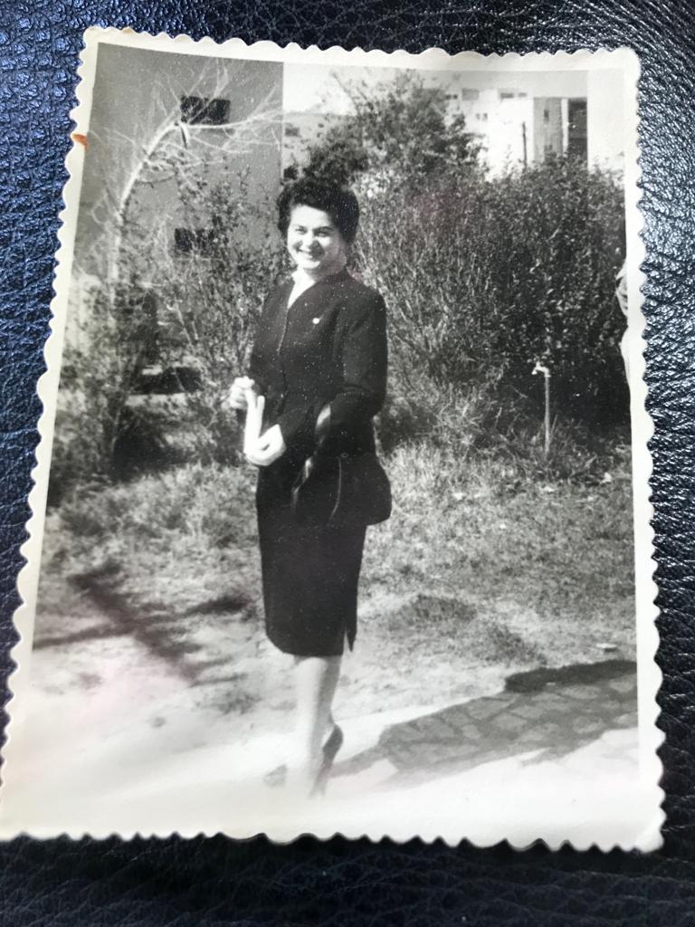 מרישה כשעלתה לישראל ב-1957 | צילום: באדיבות מרישה בלכרסקי-בלום