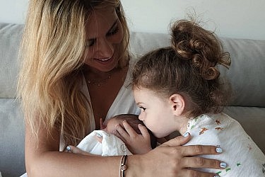 מור והבייבי. צילום: אינסטגרם