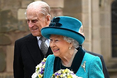 המלכה אליזבת והנסיך פיליפ | צילום: GettyImages/Anthony Devlin