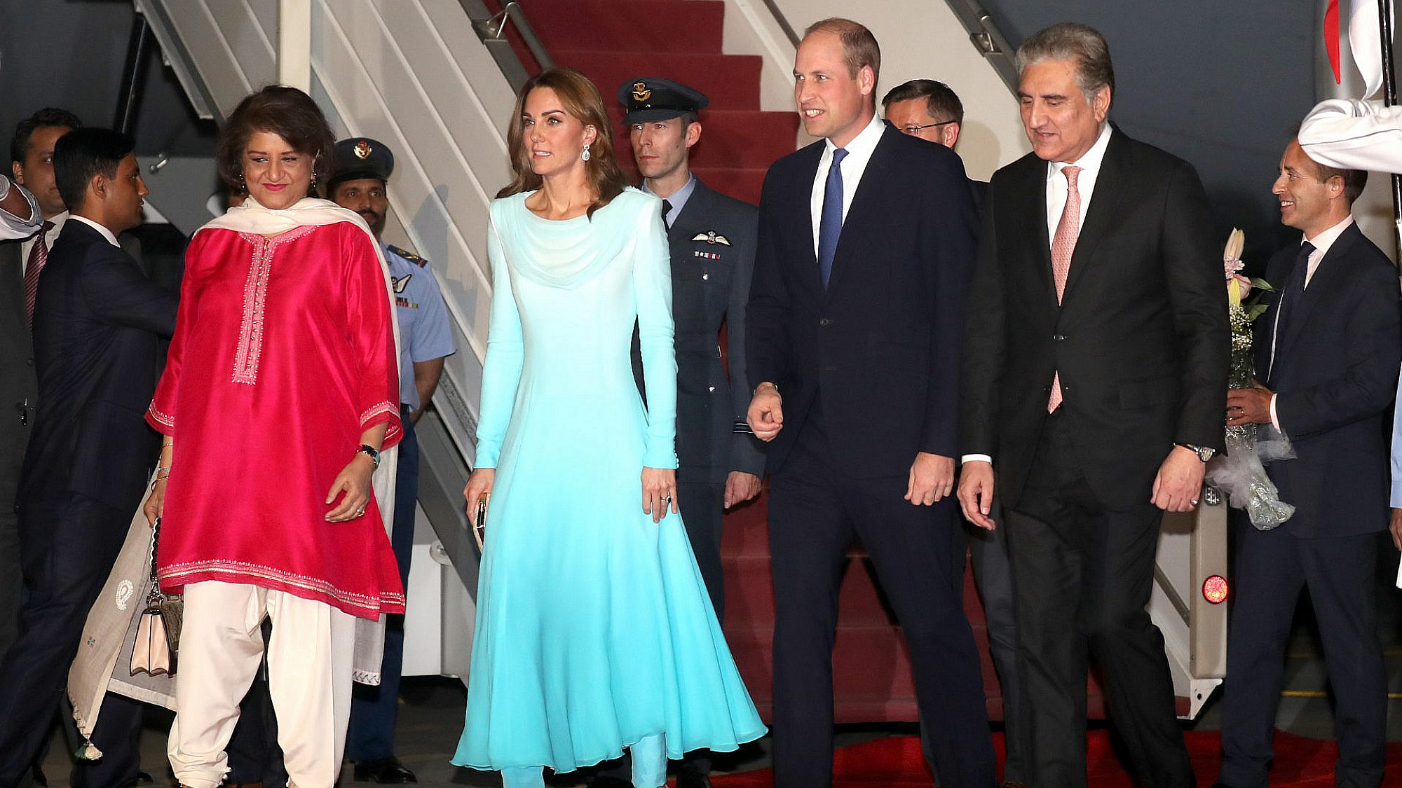 קייט מידלטון והנסיך וויליאם בביקור בפקיסטן | צילום: GettyImages/Chris Jackson