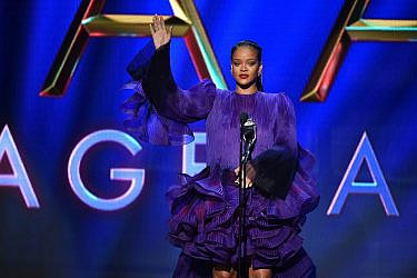ריהאנה | צילום: Aaron J. Thornton/Getty Images