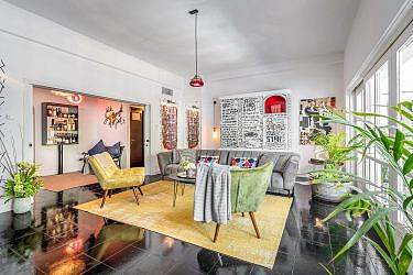 דירת Airbnb בתל אביב | עיצוב וארט: יגיל וילר, צילום: עידן גיל