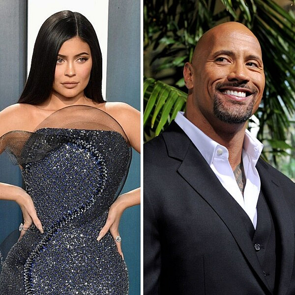 ריהאנה, דה רוק וקיילי ג'נר | צילום: Getty Images