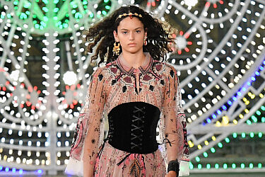 קולקציית חורף 2021 של דיור | צילום: Stephane Cardinale - Corbis/Corbis via Getty Images