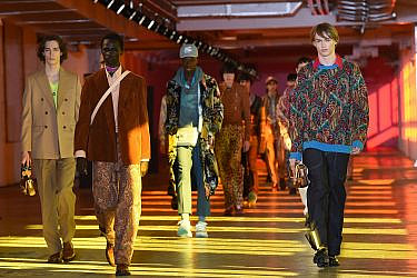 קולקציית גברים לחורף 2021 של בית האופנה אטרו | צילום: Vittorio Zunino Celotto/Getty Images
