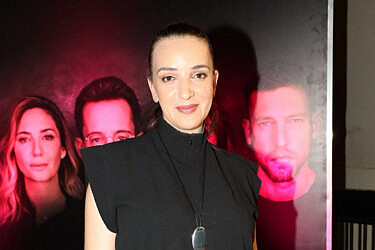 לוסי אהריש בהשקת "מחוברים" | צילום: רפי דלויה