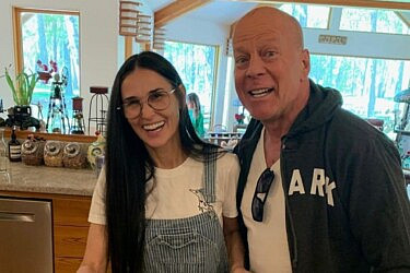 דמי מור וברוס וויליס | צילום מסך אינסטגרם