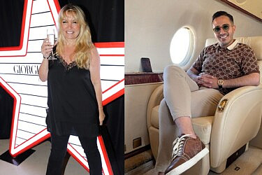 סיימון לבייב, ציפי רפאלי | צילום: צילום מסך מעמוד האינסטגרם simon_leviev_official / רפי דלויה