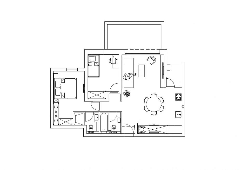 תוכנית הדירה | דירה בהרצליה