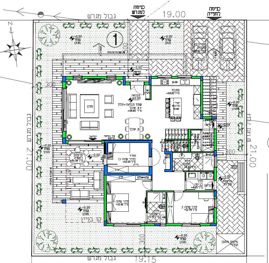 תוכנית הבית | אדריכלות: בועז מועלם