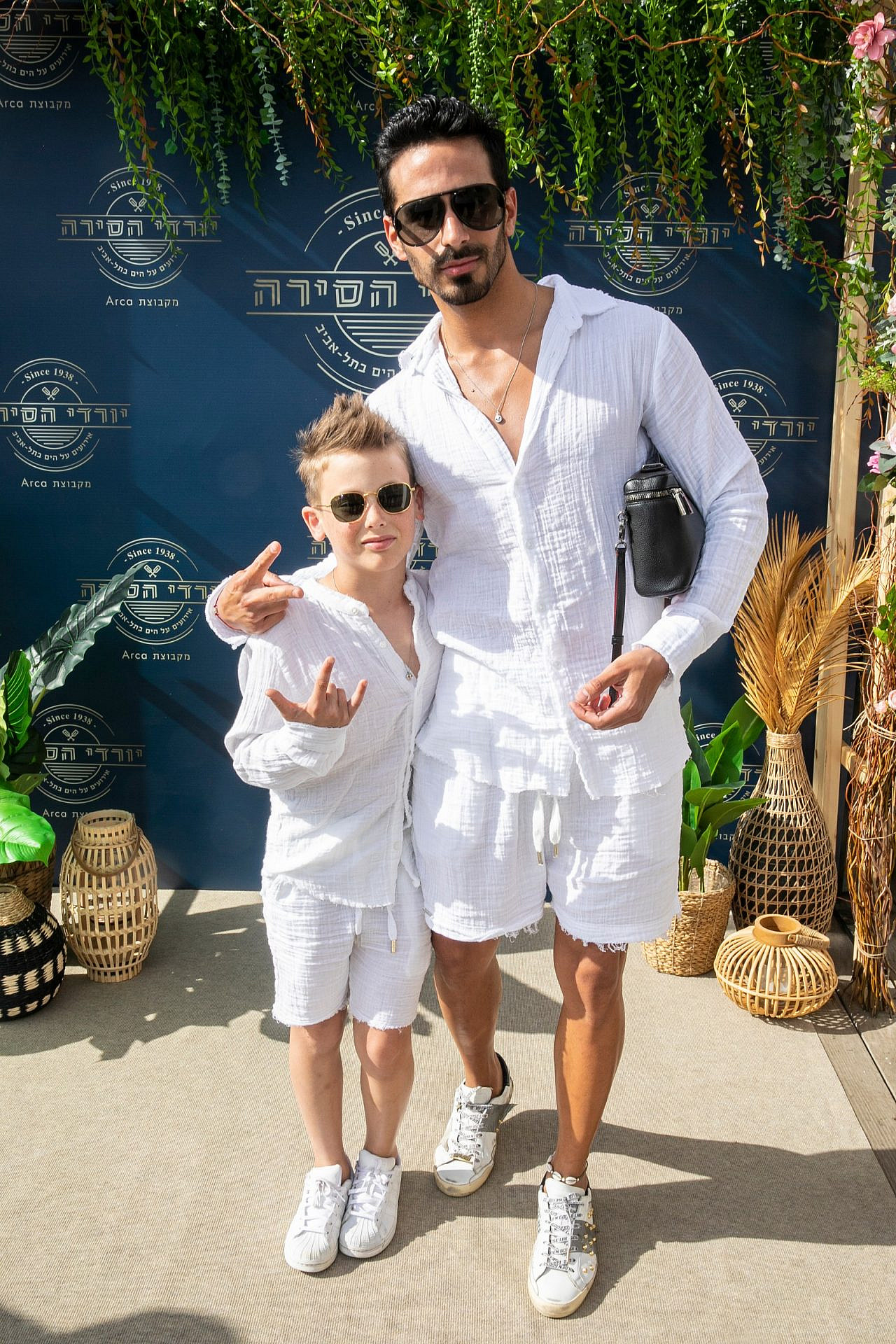 פלג לוי ורוי פרישר גוטמן באירוע הברית של חן אמסלם ומאור זגורי | צילום: לנס הפקות