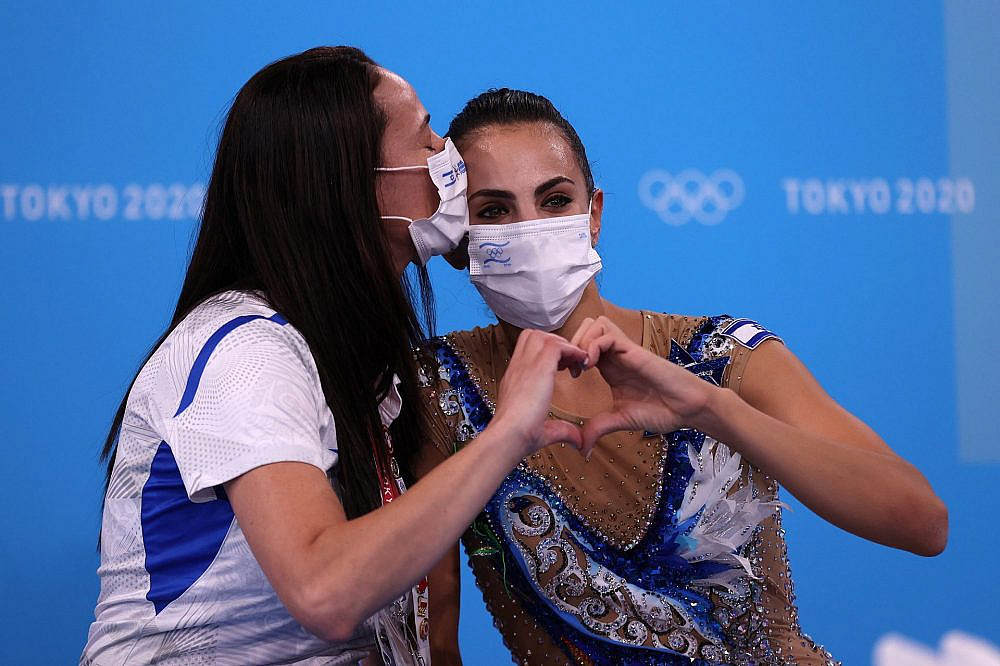 איילת זוסמן ולינוי אשרם באולימפיאדת טוקיו 2020 | צילום: Laurence Griffiths/Getty Images