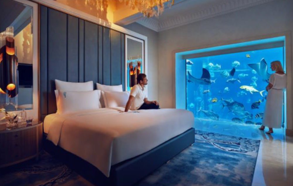 סוויטות תת ימיות במלון אטלנטיס דה פאלם בדובאי | צילום: יח״צ