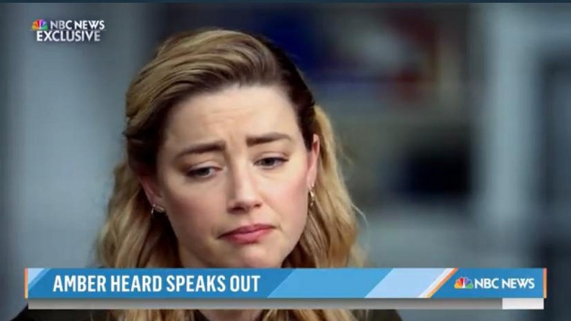 הראיון של אמבר הרד | צילום מסך: TODAY של NBC