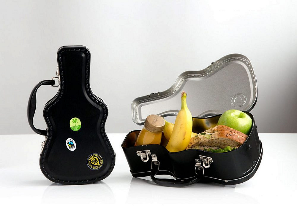 גאדג'טשופ, תיק אוכל 109 ש&quot;ח בצורת קייס של גיטרה, להשיג ב- www.Gadgetshop.co.il |צילום: יח&quot;צ