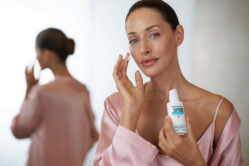 שירלי בוגנים, פרזנטורית המותג הפולני Pharmaceris שמושק לראשונה בישראל | צילום: שי ארבל