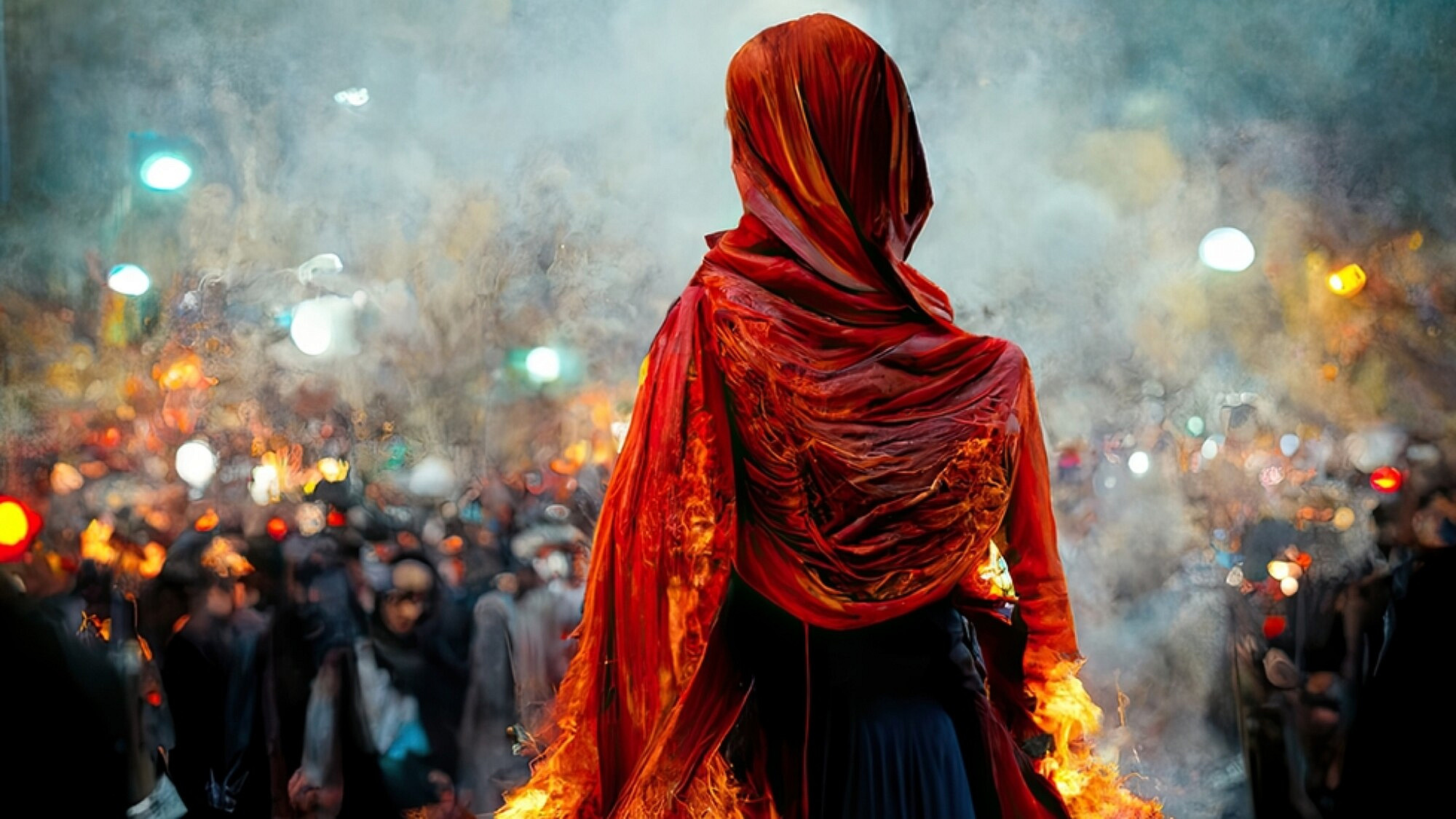 מחאת החיג'אב באיראן. צילום: shutterstock