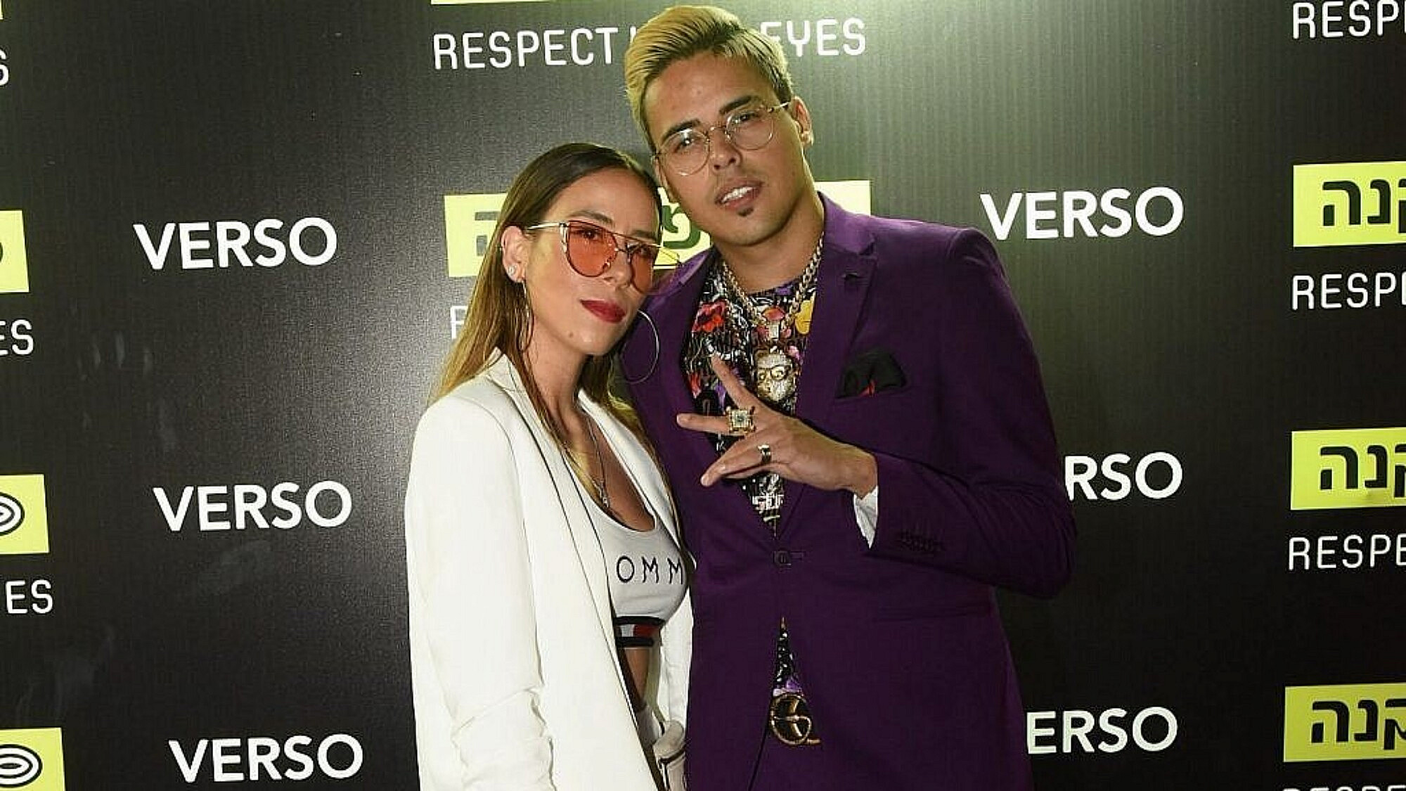 שרית פולק וסטטיק בימים שמחים יותר | צילום: יח"צ