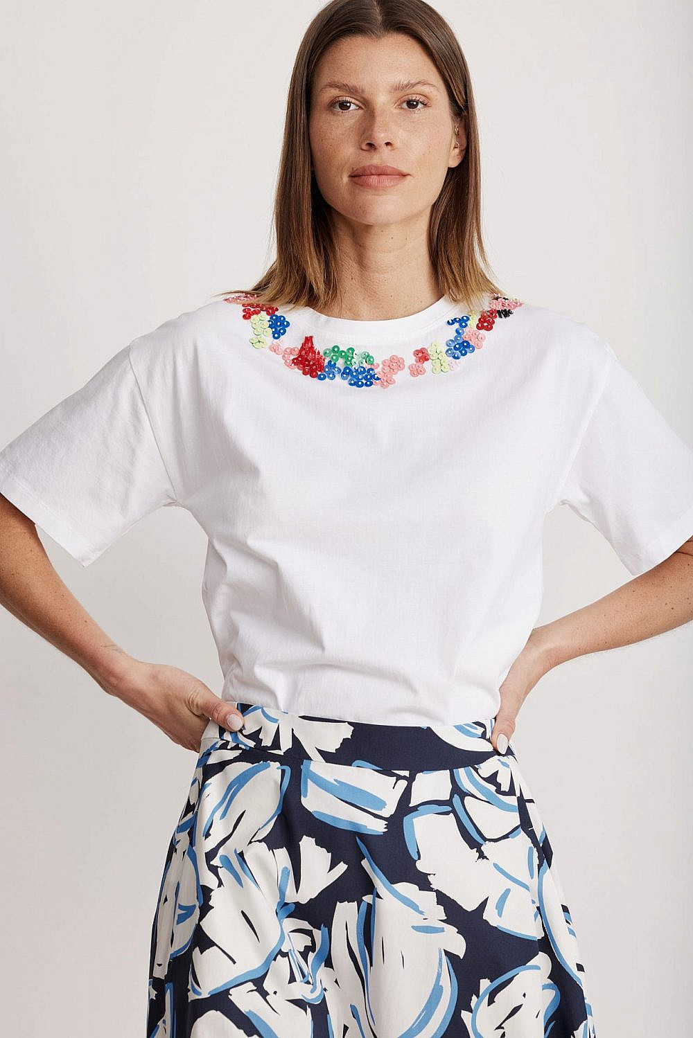 Mimosa. טי שירט של ארמנו סרבינו 1,390 ש&quot;ח | צילום: שי פרנקו