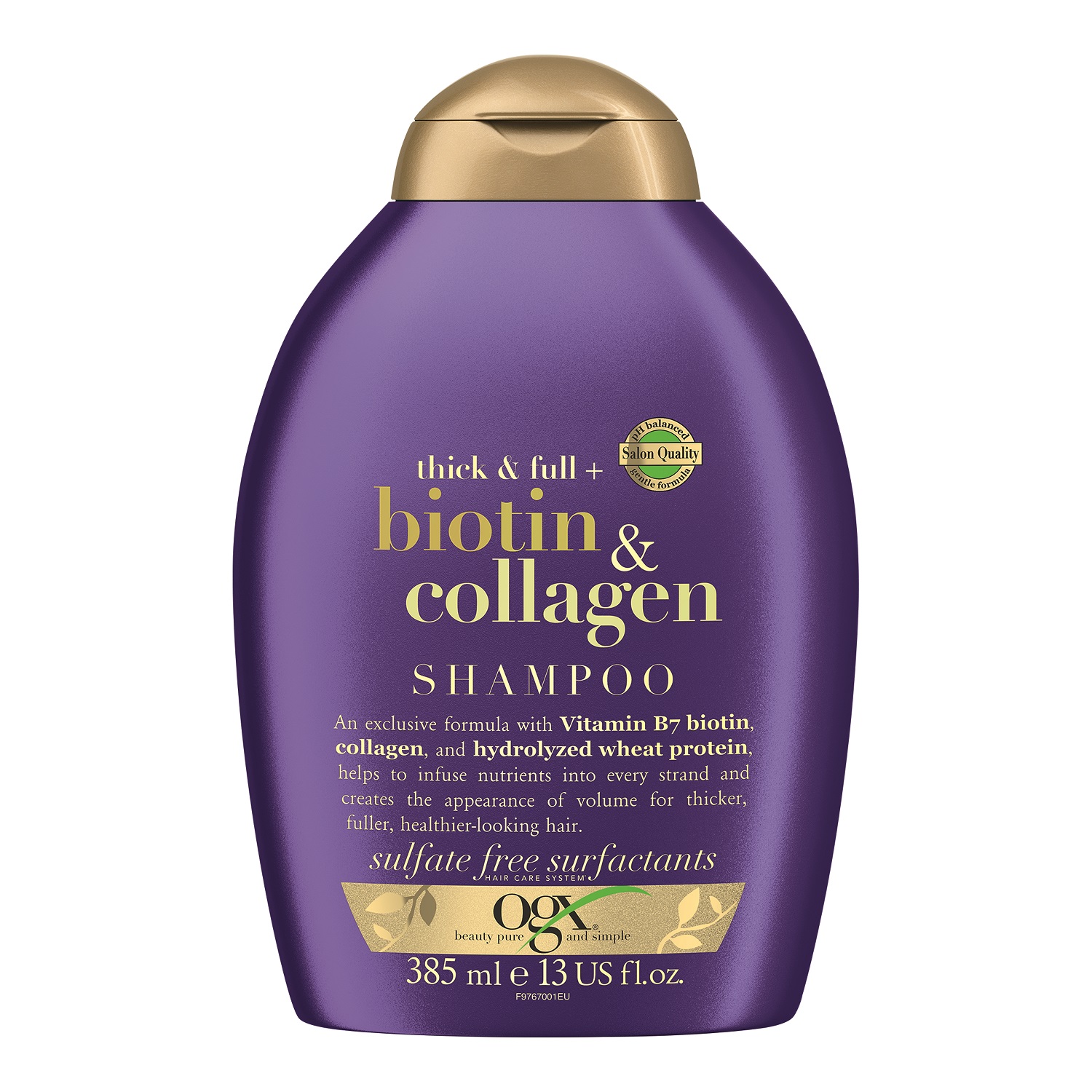 סדרת מוצרים המעניקה נפח בתוספת ביוטין וקולגן של OGX | צילום: יח"צ