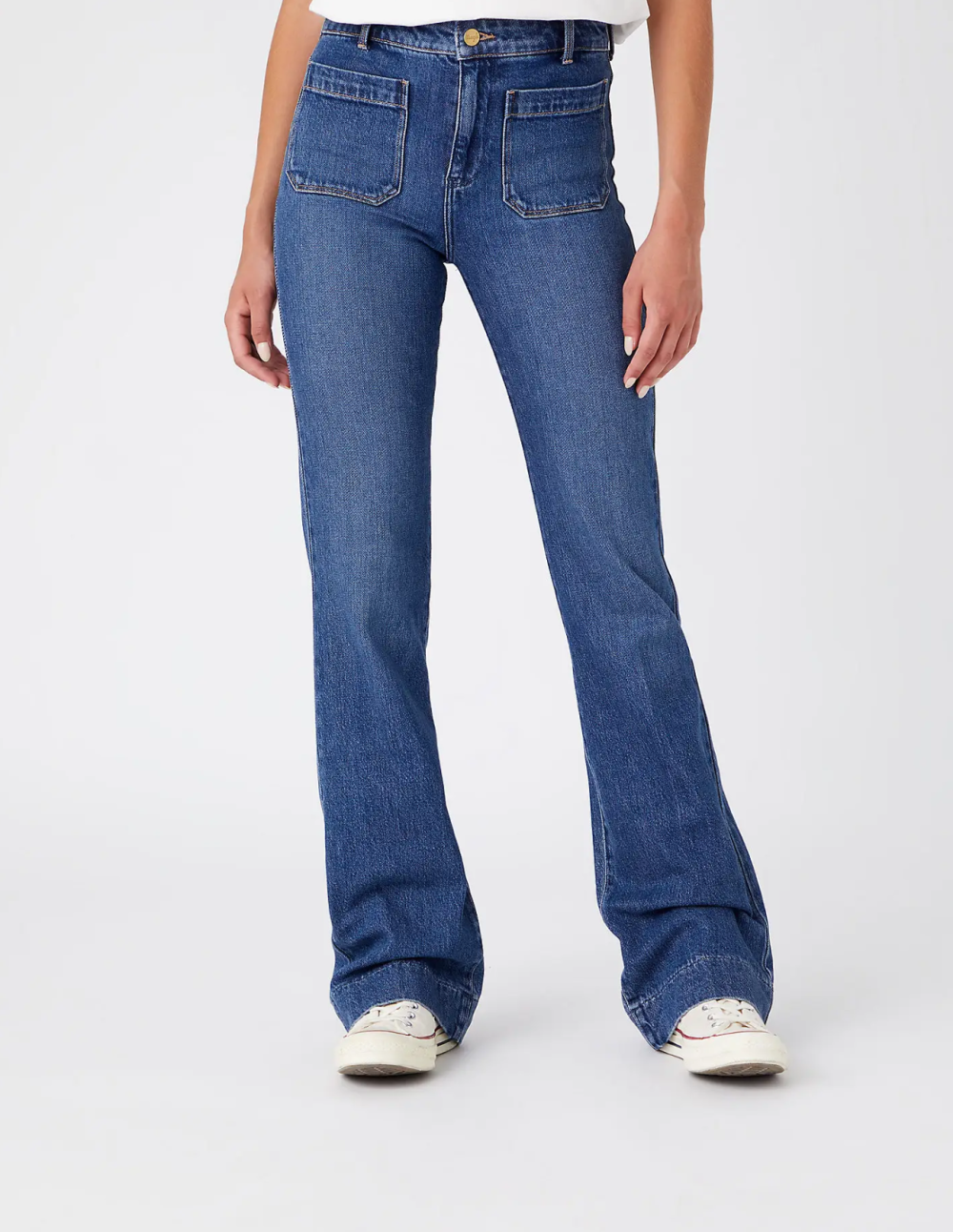 WRANGLER. כיסים חיצוניים ומכפלת רחבה 399 ש"ח |&nbsp; צילום: יח"צ
