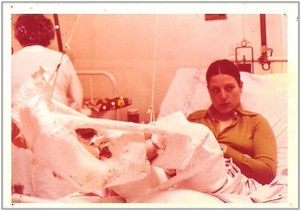 ענת יהלום בבית חולים | צילום: גורי פלטר