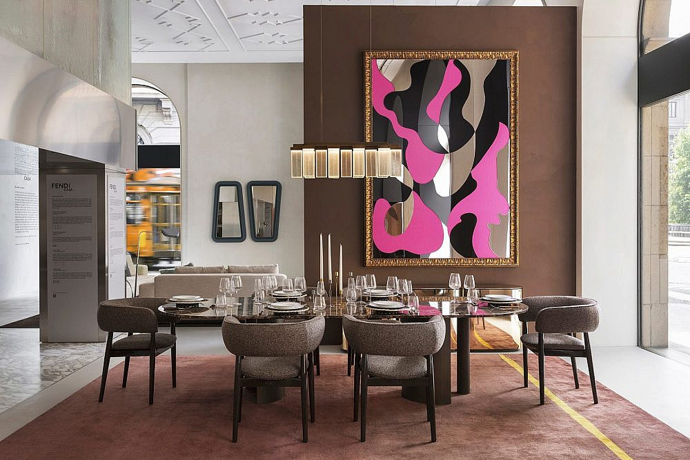 שולחן ערוך. FENDI CASA ב'פיטרו הכט' |צילום: יח"צ