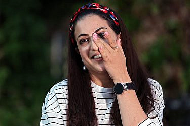 מציאות של פאניקה ודמעות | צילום: THOMAS COEX/AFP via Getty Images