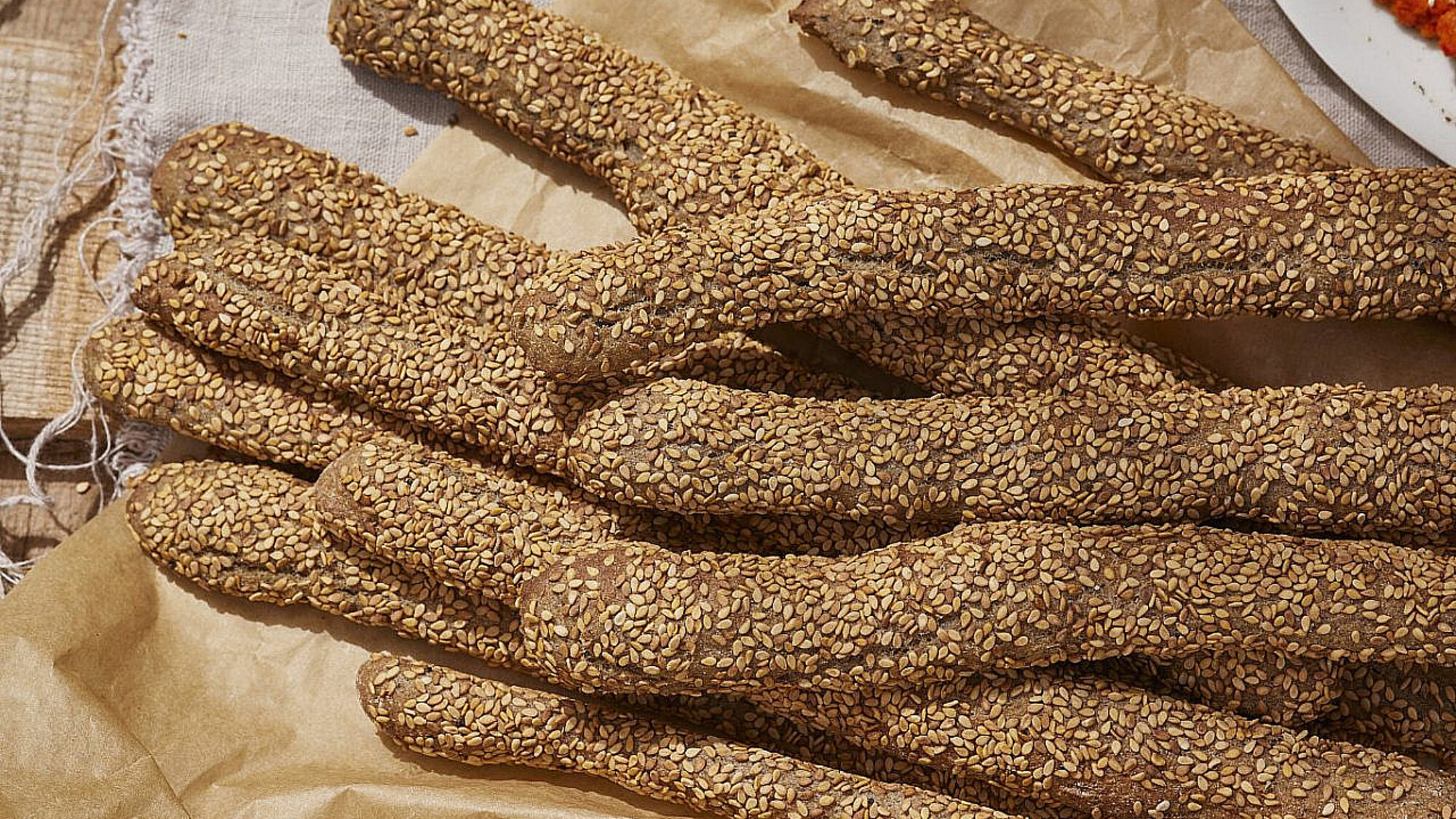 מקלות בייגלה חציל של רינת צדוק | צילום: ניקי טרוק