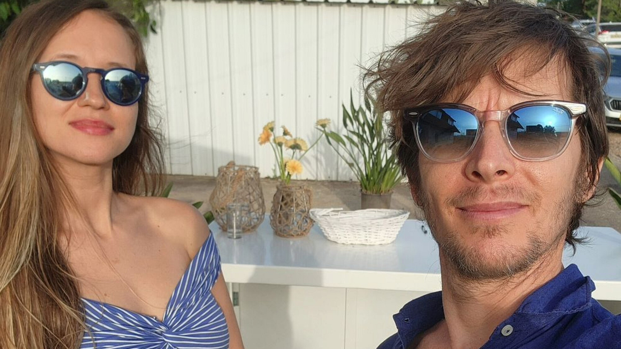 עפר שכטר ובת זוגו קסניה מתרחבים | צילום: אינסטגרם ofershechter@ עפר שכטר ובת זוגו קסניה מתרחבים | צילום: אינסטגרם ofershechter@