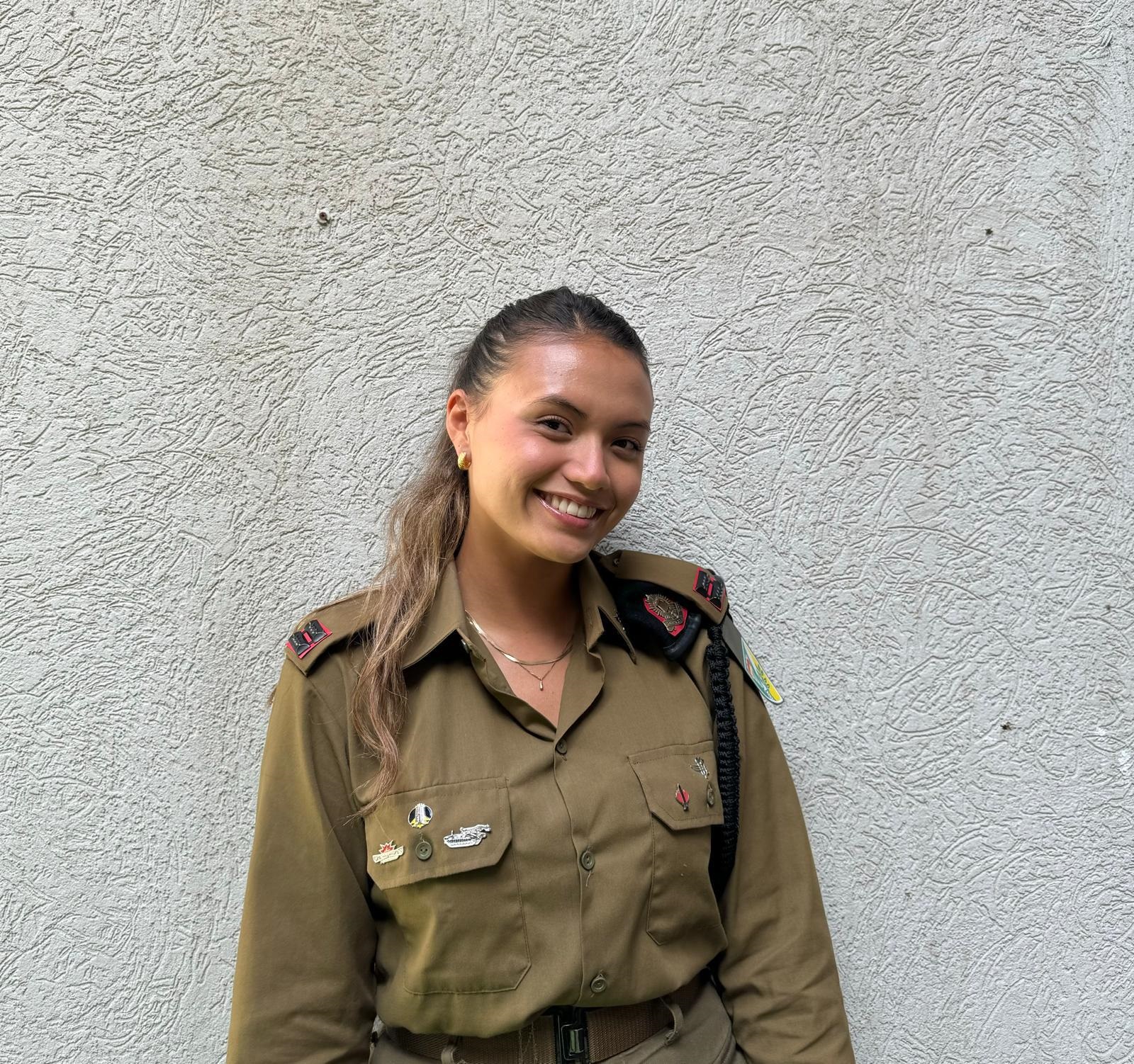 גבורת הסמב"ציות בשבעה באוקטובר. סגן ליהי טרן | צילום: באדיבות המצולמת