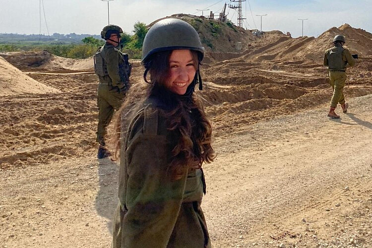גבורת הסמב"ציות בשבעה באוקטובר. עמית בלי | צילום: באדיבות המצולמת