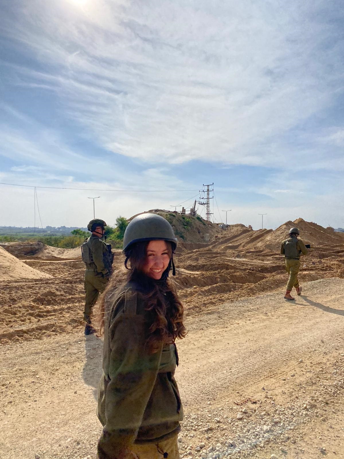 גבורת הסמב"ציות בשבעה באוקטובר. עמית בלי | צילום: באדיבות המצולמת