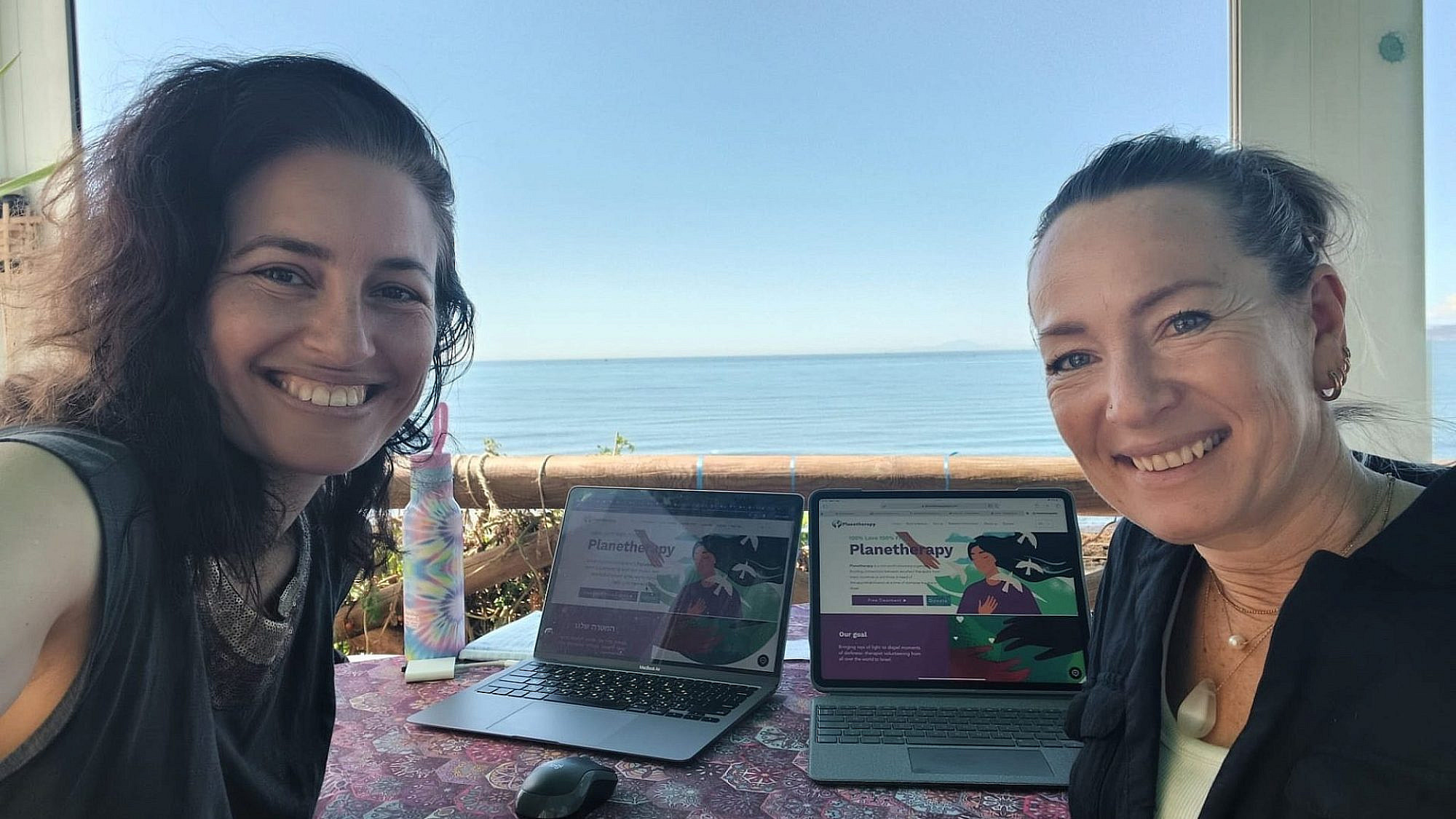מייסדות Planet Therapy. טל ניר ואילנה אומאלי | צילום: באדיבות המצולמות