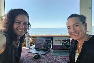 מייסדות Planet Therapy. טל ניר ואילנה אומאלי | צילום: באדיבות המצולמות