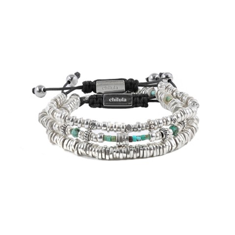 סט צמידים לגבר Montenegro מאתר צילולה, קרדיט: chilula.co.il